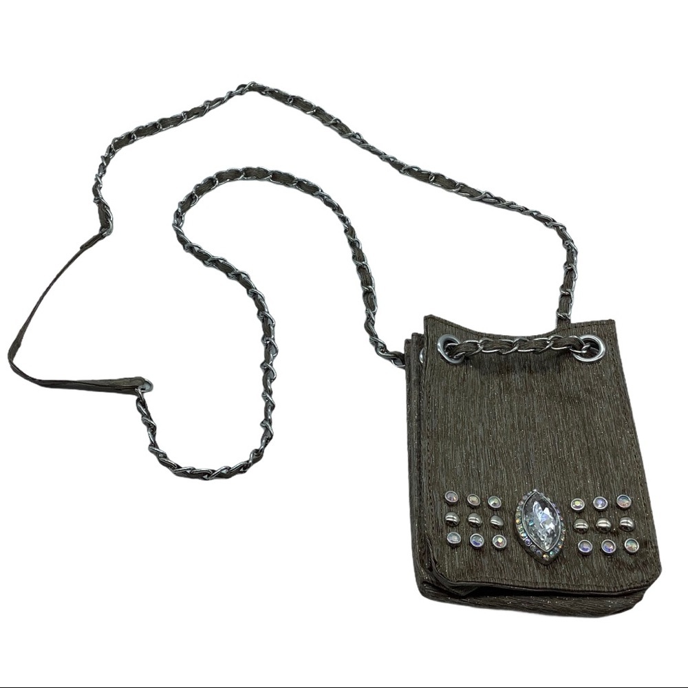 Crossbody purse Small rhinestones gems